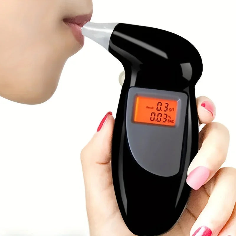 Digital Alcohol Tester, Accurately Test Your Blood Alcohol, Compact Breathalyzer, Reliable Results