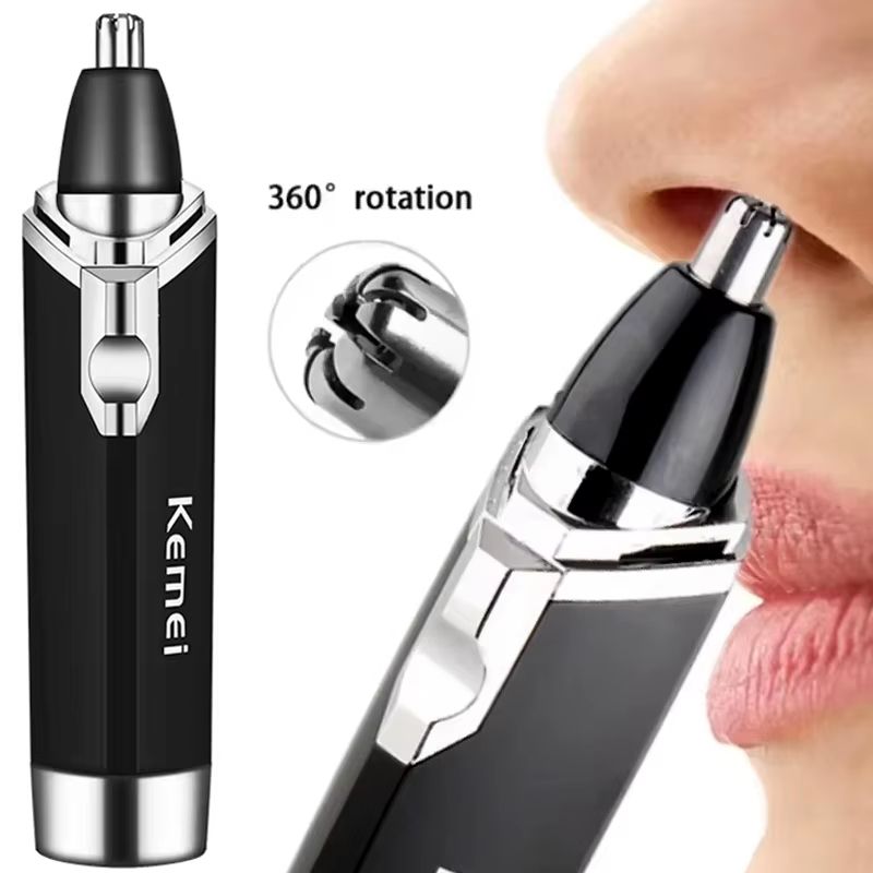 Kemei Professional Nose  Beard Trimmer For Men  Precision Nose Ear  Eyebrow Hair Removal Grooming T 1