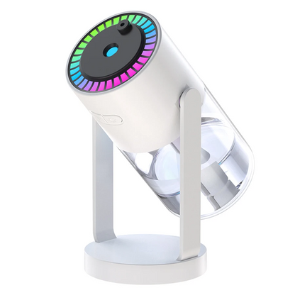 Cool Mist Humidifier with Projector, Adjustable Night Light, Auto Off, for Home and Office Desktop