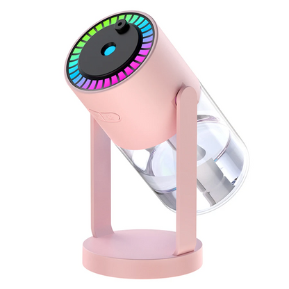 Cool Mist Humidifier with Projector, Adjustable Night Light, Auto Off, for Home and Office Desktop
