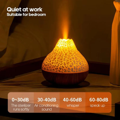 New Air Humidifier, Large Capacity, USB Desktop Mist, Aromatherapy Diffuser with Night Light