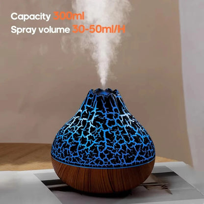 New Air Humidifier, Large Capacity, USB Desktop Mist, Aromatherapy Diffuser with Night Light
