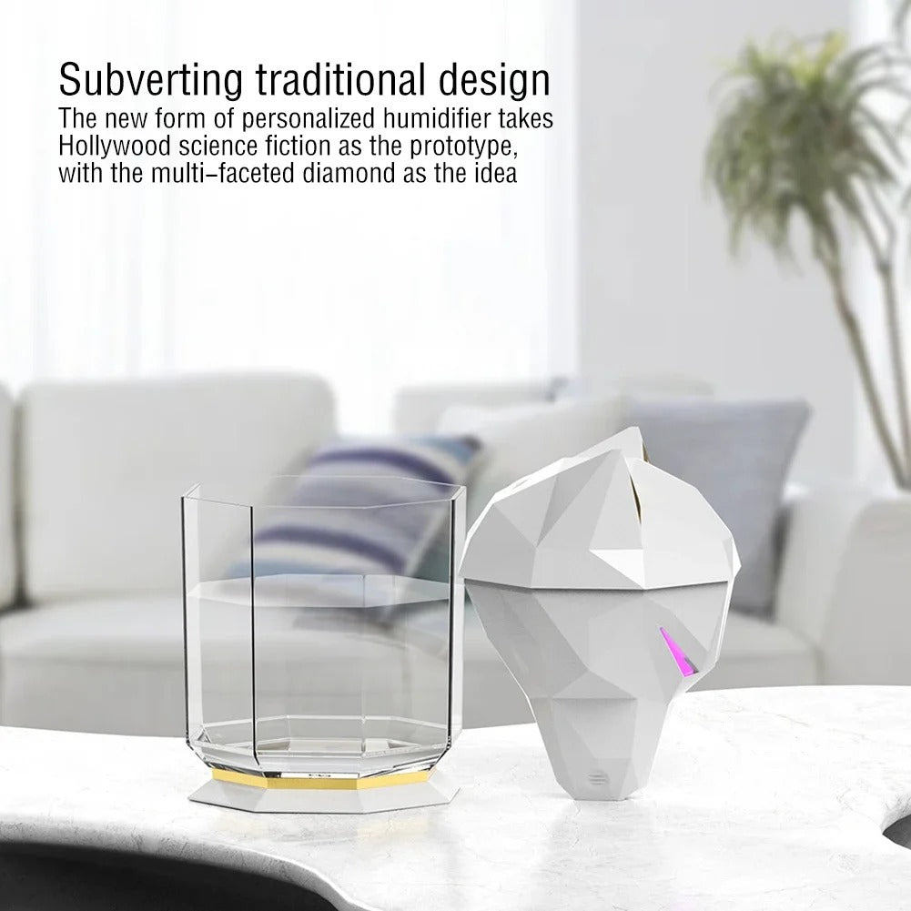 Portable Air Humidifier USB Essential Oil Diffuser With Cold Fog Spray And LED Light For Home And O 2