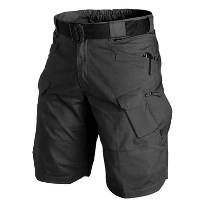 Mens Waterproof Tactical Cargo Shorts for Outdoor Adventures