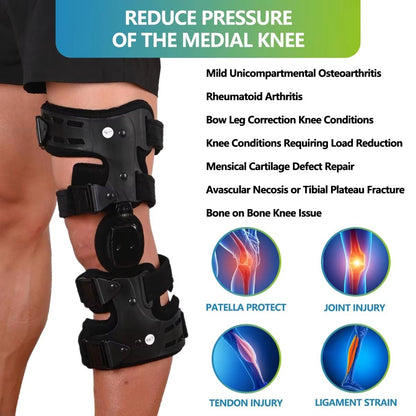 FlexAlign OA Unloader Knee Brace  MedicalGrade Osteoarthritis Knee Support For Pain Relief Joint De 1