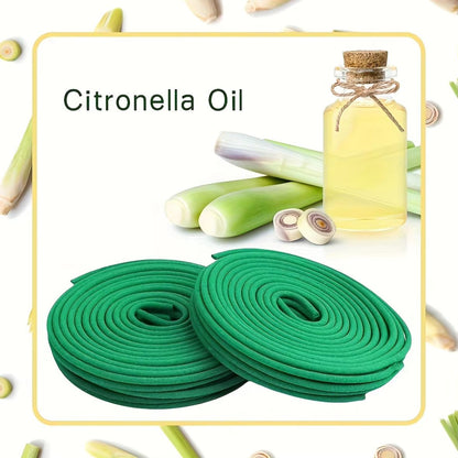SerenityScents Lemongrass  Lavender Essential Oil Coils  LongBurning Aromatherapy Incense For Medit 5