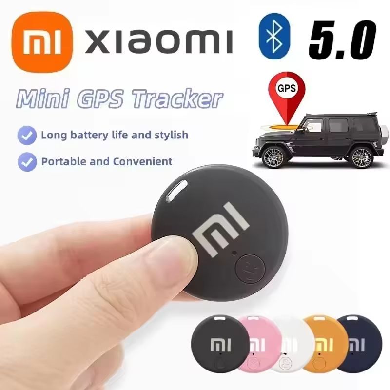 Xiaomi Mini Smart GPS Tracker – Bluetooth 5.0 Anti-Lost Device for Car, Keys & Pets (iOS & Android Compatible)