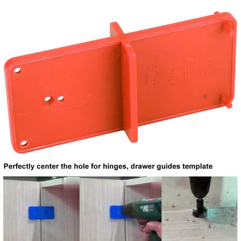ProAlign Hinge Hole Drilling Guide  35mm40mm Door Cabinet Hinge Jig Locator Woodworking Tool For Pr 2