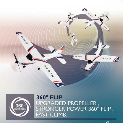 Advanced Remote Control Airplane With Gyro Stabilization And LED Display 2