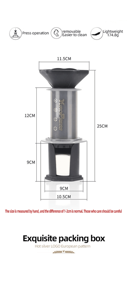 BrewMate Portable Espresso Coffee Maker 1