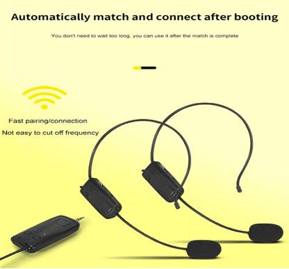 ClearVoice 24G Wireless Headset Microphone Set 1