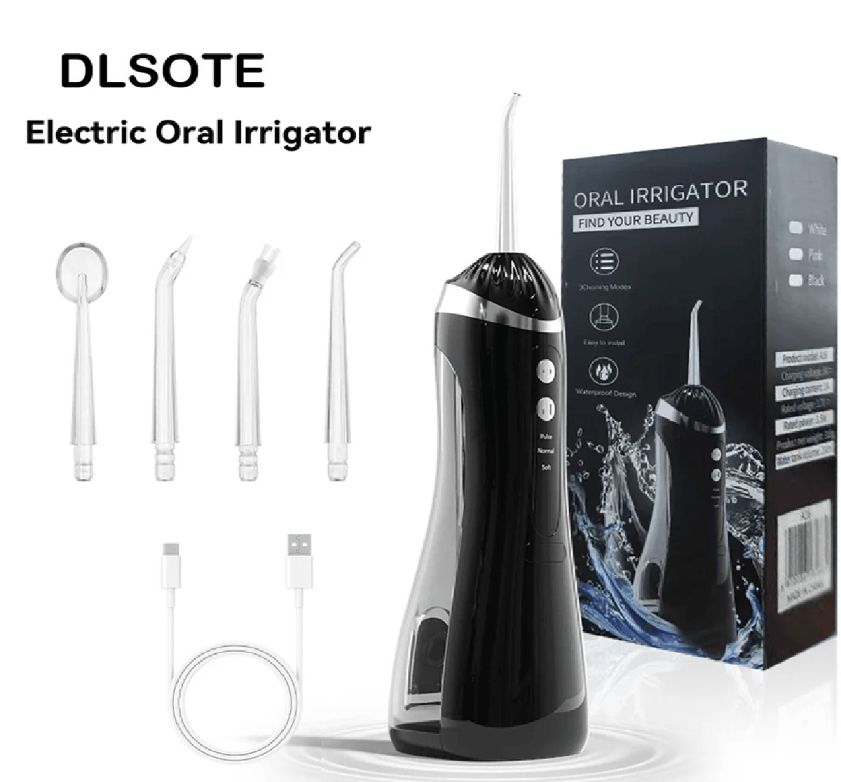 PureJet Portable Dental Water Flosser
