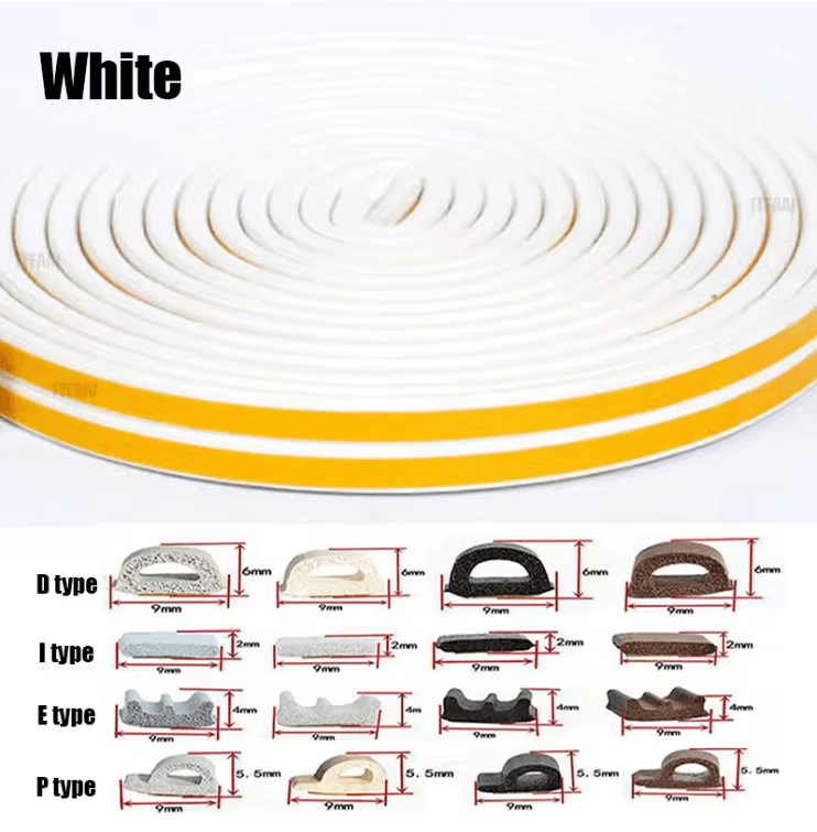 SealPro Self Adhesive Weather Stripping Tape 7