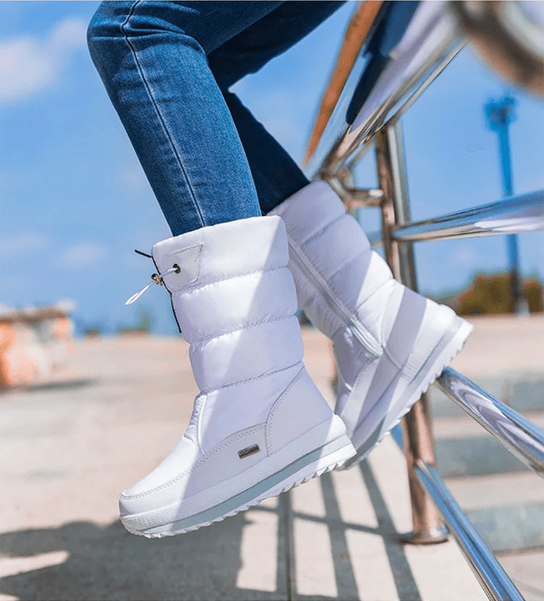 SnowLuxe Warm Plush Waterproof Winter Boots For Women 1