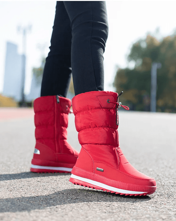 SnowLuxe Warm Plush Waterproof Winter Boots For Women 2