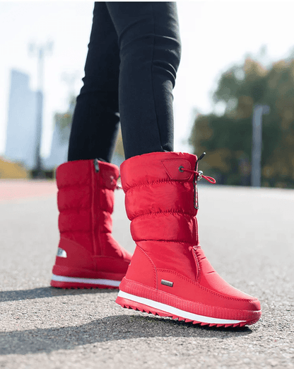 SnowLuxe Warm Plush Waterproof Winter Boots For Women 2