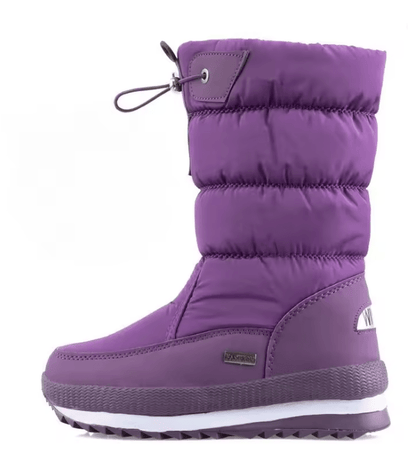 SnowLuxe Warm Plush Waterproof Winter Boots For Women 7
