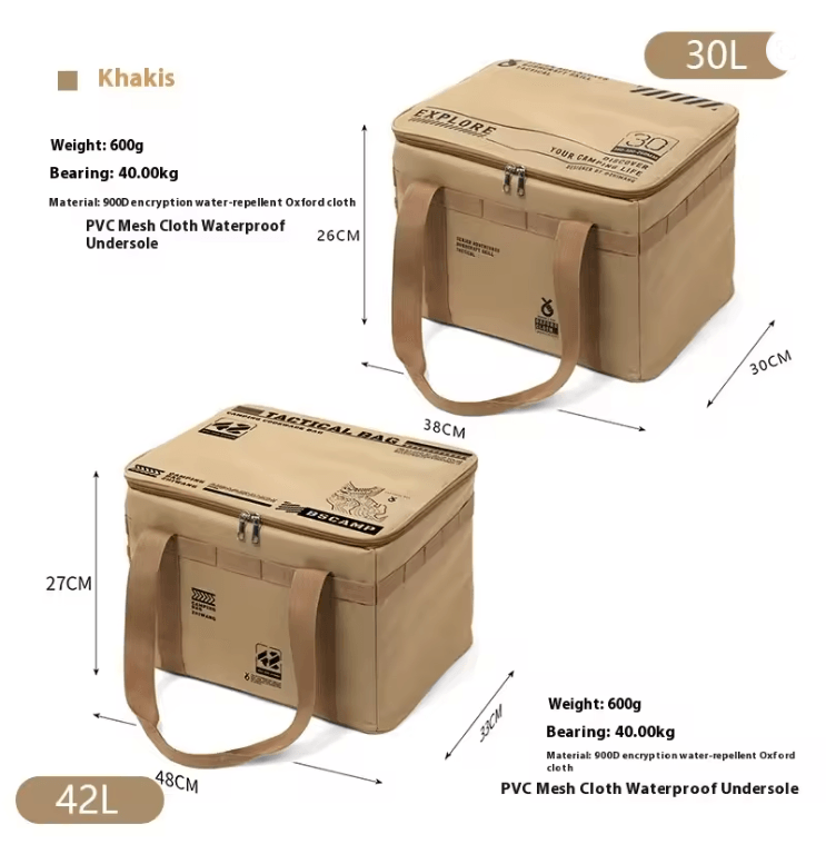 TrailVault Tactical Insulated Camping Storage Bag 5