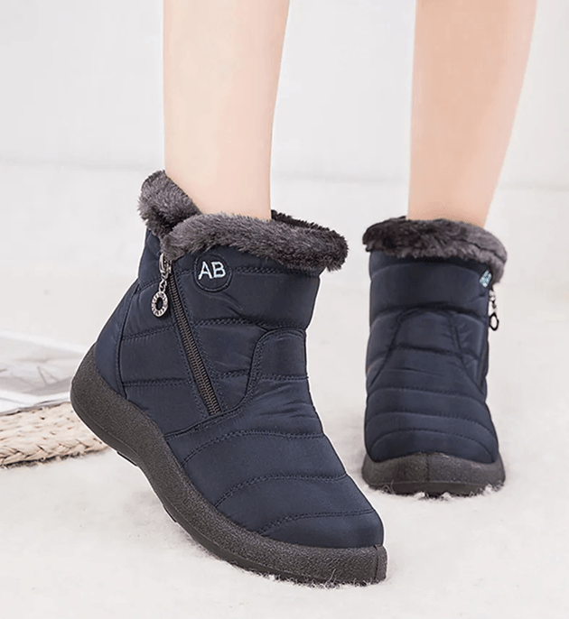 CozyStep Waterproof Fur Lined Winter Ankle Boots For Women 2