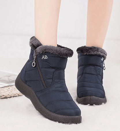 CozyStep Waterproof Fur Lined Winter Ankle Boots For Women 2