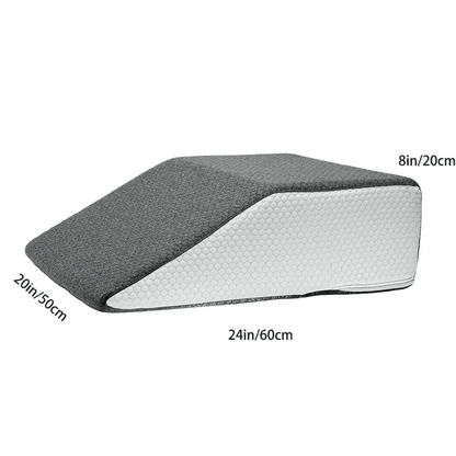 ElevateEase Memory Foam Leg Wedge Pillow For Sleeping And Relaxation 5
