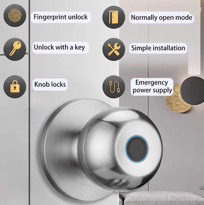 SafeAccess Tuya Fingerprint Smart Door Lock 1