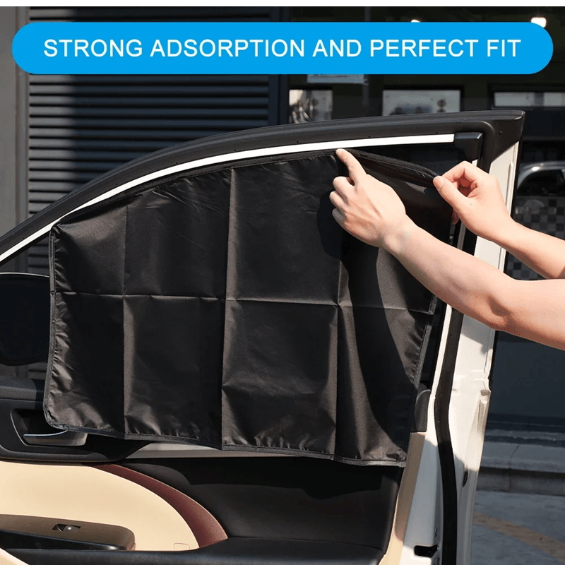 ShadeGuard Magnetic Car Sunshade  DoubleSided UV Protection Window Shield For All Vehicles 2