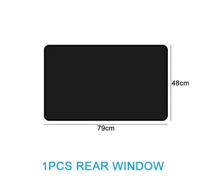 ShadeGuard Magnetic Car Sunshade  DoubleSided UV Protection Window Shield For All Vehicles 4