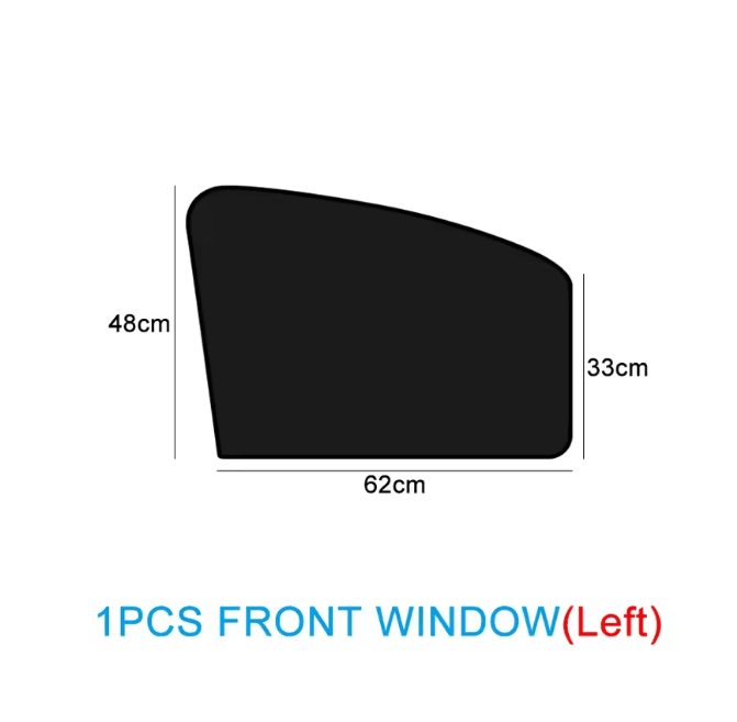 ShadeGuard Magnetic Car Sunshade  DoubleSided UV Protection Window Shield For All Vehicles 5