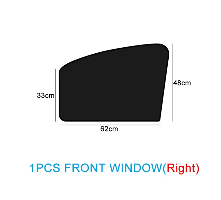 ShadeGuard Magnetic Car Sunshade  DoubleSided UV Protection Window Shield For All Vehicles 6