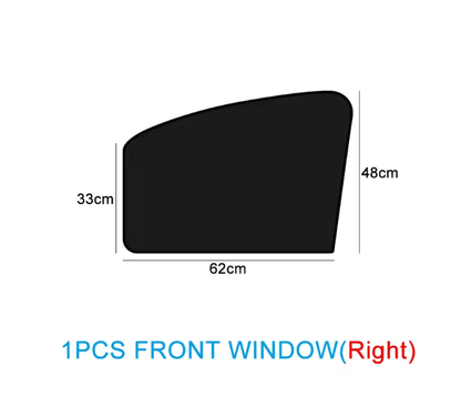 ShadeGuard Magnetic Car Sunshade  DoubleSided UV Protection Window Shield For All Vehicles 6
