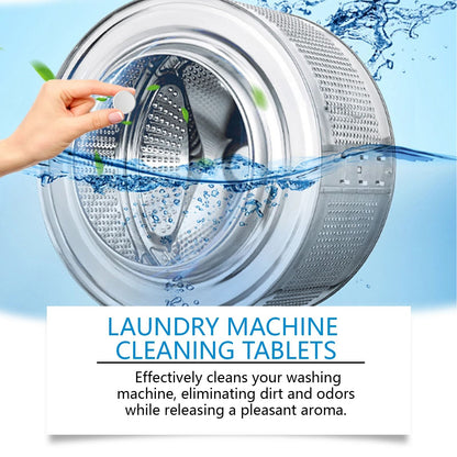 Washing Machine Cleaning Tablets Deep Cleaning Effervescent Tablets For Odor Removal And ResidueFre 3