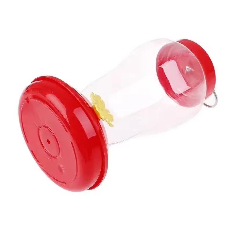 480ML Plastic Bird Water Feeder Bottle Clear Hanging Hummingbird Feeder For Garden 3