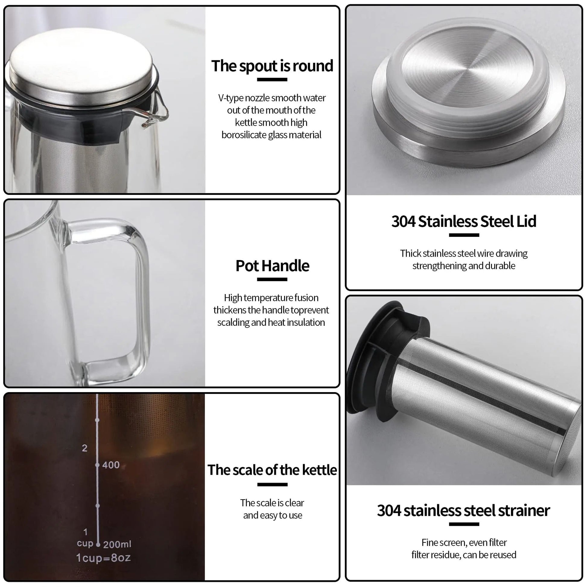 Airtight Cold Brew And Tea Infuser Glass Carafe 4