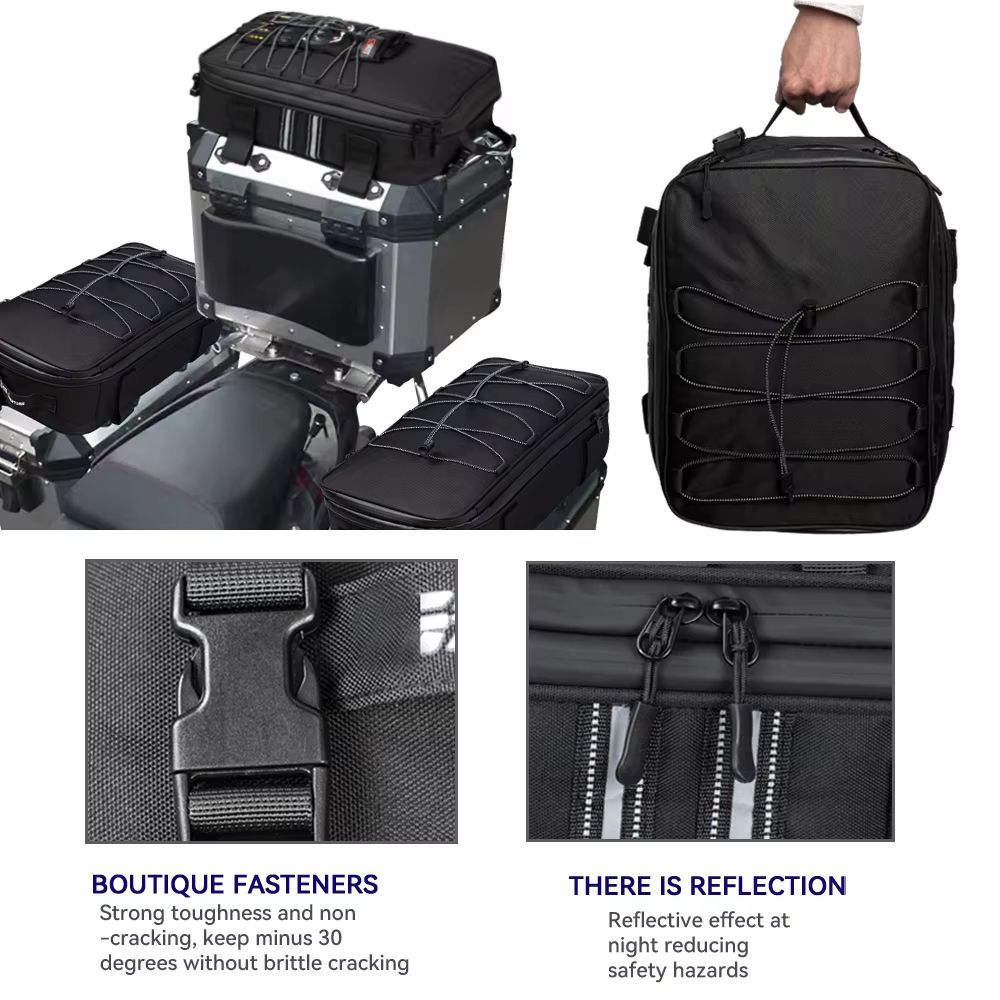 Premium Adventure Motorcycle Top Bag  Waterproof Luggage Case For BMW R1250GS R1200GS And ADV Touri 5