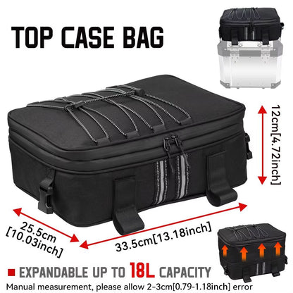 Premium Adventure Motorcycle Top Bag  Waterproof Luggage Case For BMW R1250GS R1200GS And ADV Touri 6