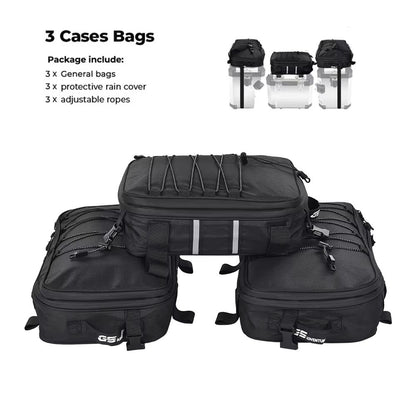 Adventure Series Saddlebag Top Bag  Waterproof Motorcycle Pannier Luggage For BMW R1250GS R1200GS A 9