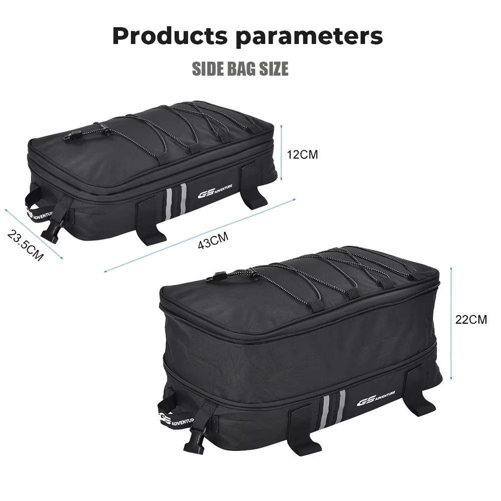 Adventure Series Saddlebag Top Bag  Waterproof Motorcycle Pannier Luggage For BMW R1250GS R1200GS A 1