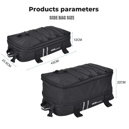 Adventure Series Saddlebag Top Bag  Waterproof Motorcycle Pannier Luggage For BMW R1250GS R1200GS A 1