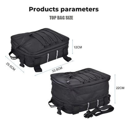 Adventure Series Saddlebag Top Bag  Waterproof Motorcycle Pannier Luggage For BMW R1250GS R1200GS A 2