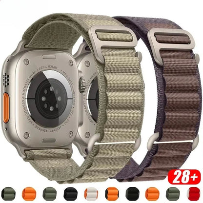Alpine Loop Apple Watch Band  Premium Nylon Strap For Apple Watch Ultra 2 Series 9 8 7 SE And More 1