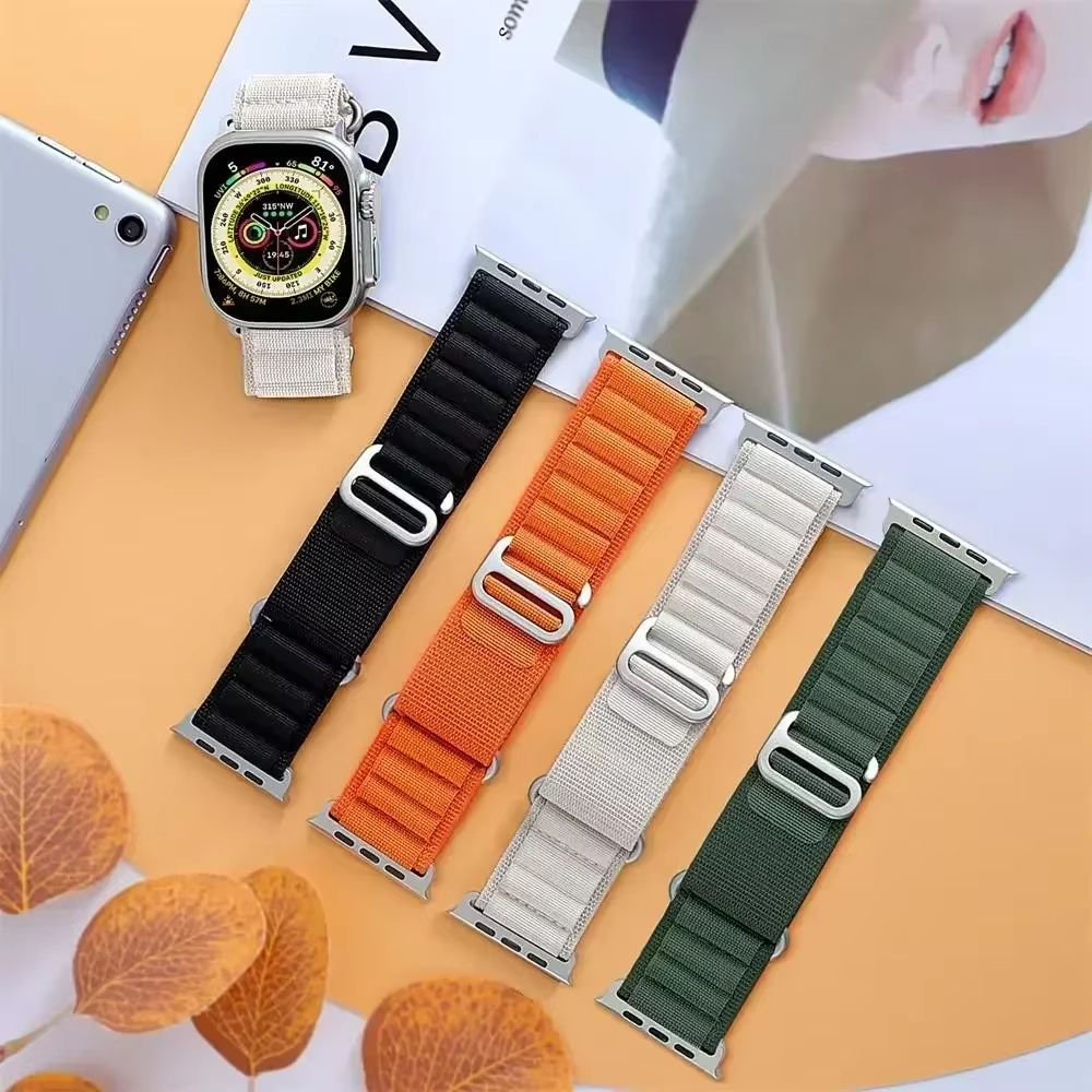 Alpine Loop Apple Watch Band  Premium Nylon Strap For Apple Watch Ultra 2 Series 9 8 7 SE And More 3