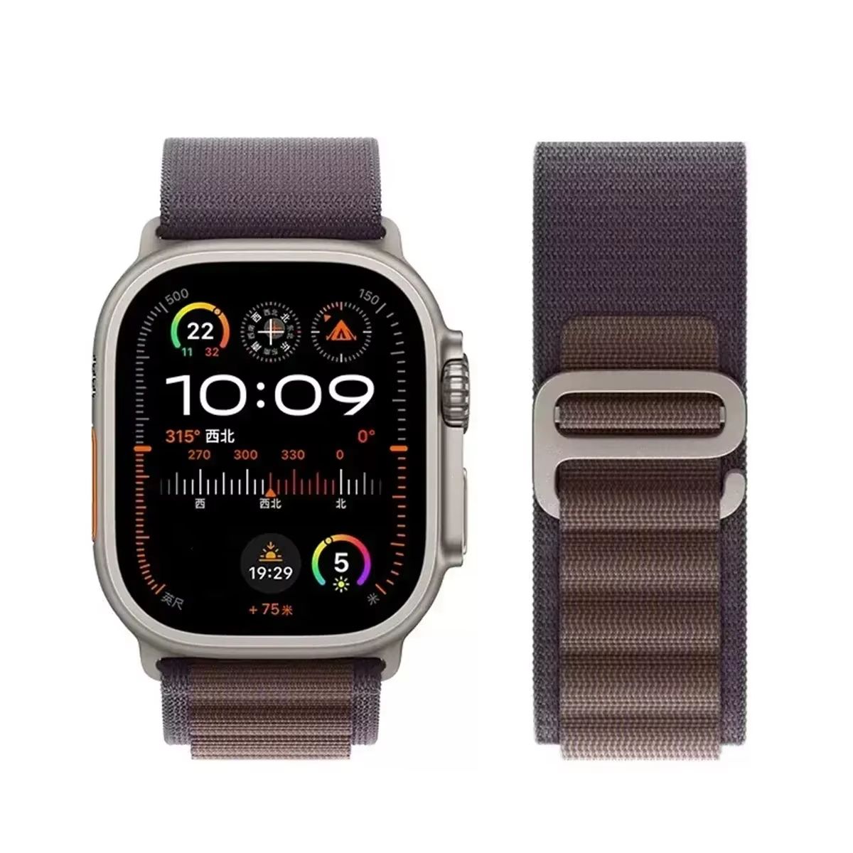 Alpine Loop Apple Watch Band  Premium Nylon Strap For Apple Watch Ultra 2 Series 9 8 7 SE And More 13