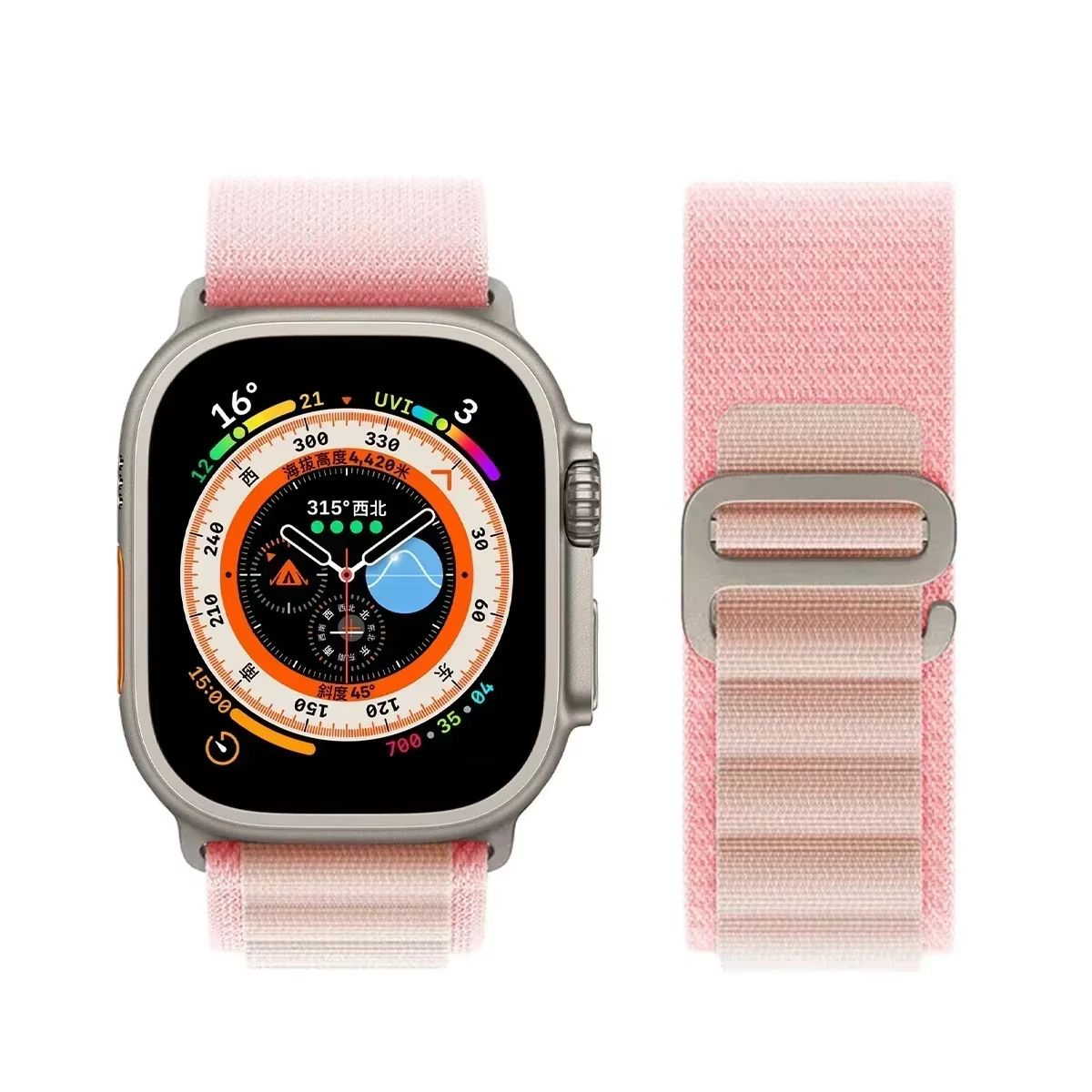Alpine Loop Apple Watch Band  Premium Nylon Strap For Apple Watch Ultra 2 Series 9 8 7 SE And More 14