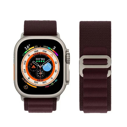 Alpine Loop Apple Watch Band  Premium Nylon Strap For Apple Watch Ultra 2 Series 9 8 7 SE And More 17