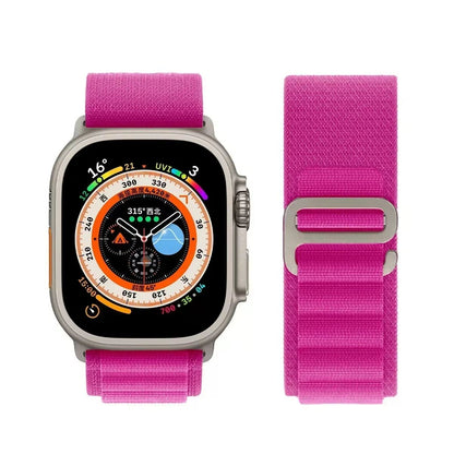 Alpine Loop Apple Watch Band  Premium Nylon Strap For Apple Watch Ultra 2 Series 9 8 7 SE And More 19