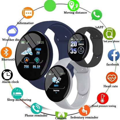 Xiaomi D18 Smartwatch With Color Display And MultiSport Fitness Tracking 1