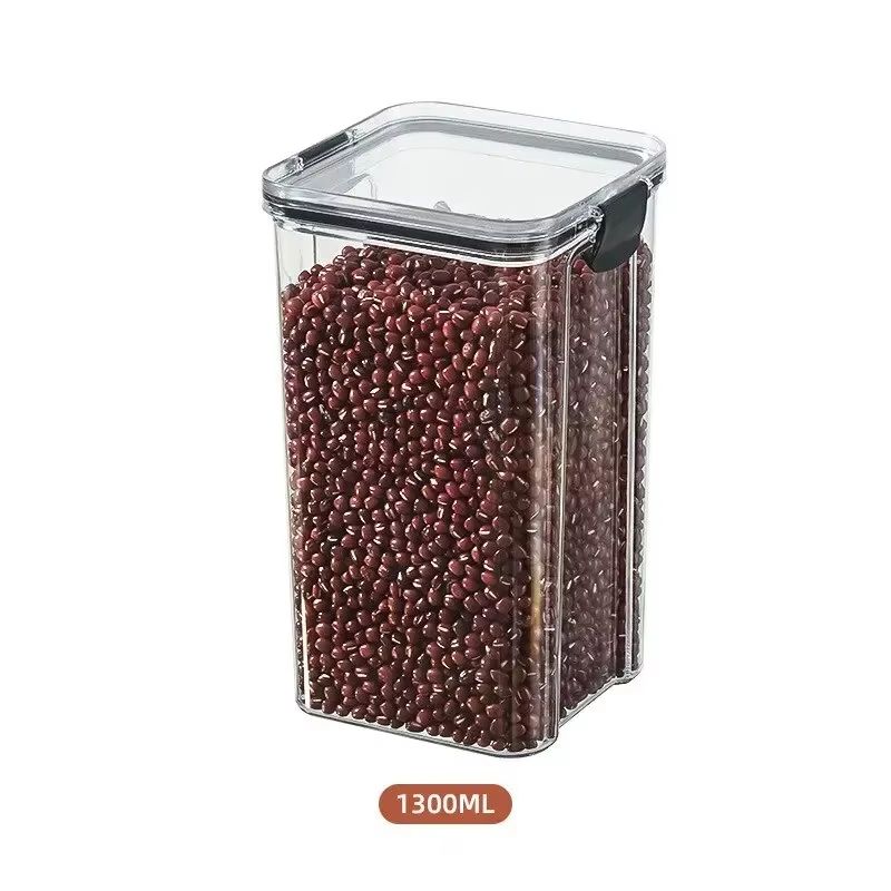 Airtight Multigrain Storage Box  MoistureProof Plastic Food Container For Snacks Dried Fruit  Kitch 9