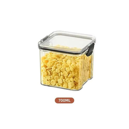 Airtight Multigrain Storage Box  MoistureProof Plastic Food Container For Snacks Dried Fruit  Kitch 4