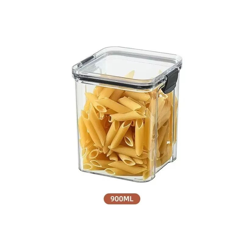 Airtight Multigrain Storage Box  MoistureProof Plastic Food Container For Snacks Dried Fruit  Kitch 8